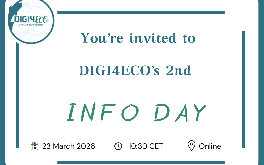 DIGI4ECO 2nd Info Day is around the corner!