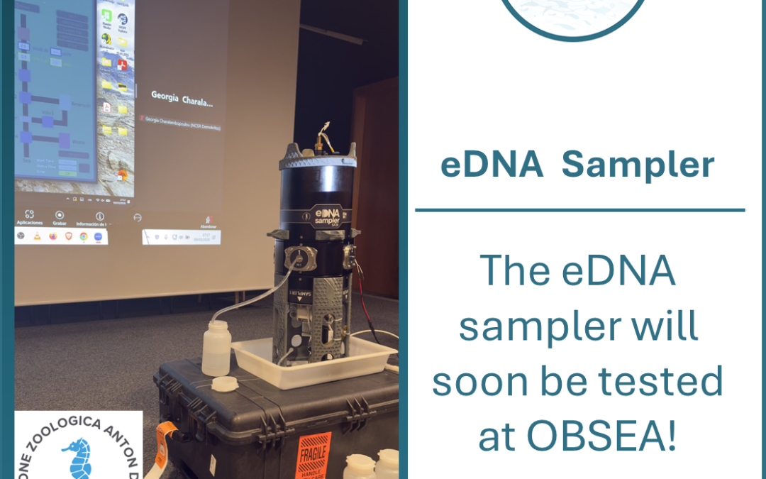 eDNA Sampler SF26: Next Stop, OBSEA cabled observatory